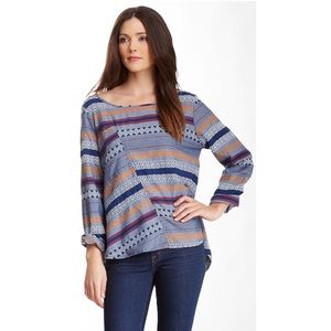 Anthropologie The Odells Pocket Blouse